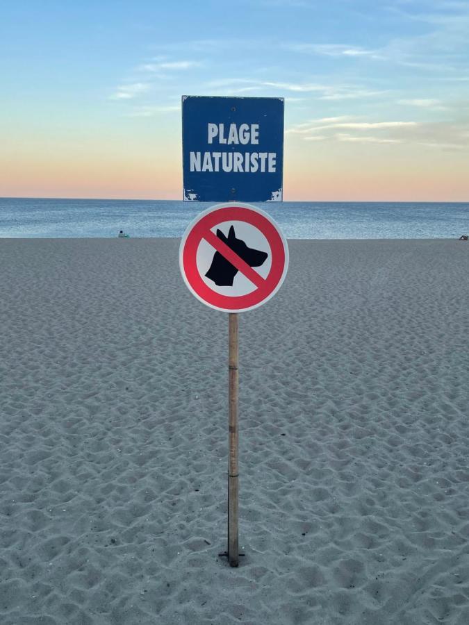 Ferienhaus In Residence Naturiste Direkt Am Strand Leucate Luaran gambar